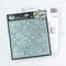 8 in x 8 in Teal and Silver Leaves Foil Peel and Stick Paper Tile Backsplash (24-Pack)